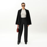 Asana Relaxed Front Crease Pant - Ninepine