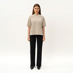 Oversized Boxy Pima T-shirt - Ninepine
