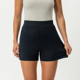 Light Ponte Shorts - Ninepine