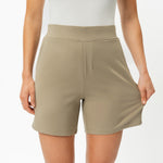 Light Ponte Shorts - Ninepine