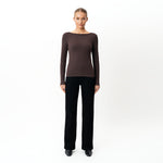 Soft Boatneck Long-sleeve - Ninepine
