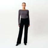 Soft Boatneck Long-sleeve - Ninepine