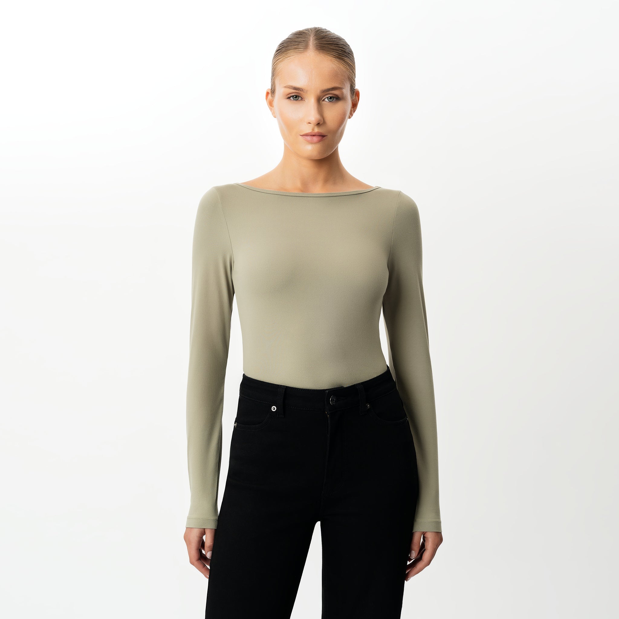 Soft Boatneck Long-sleeve - Ninepine