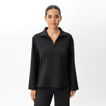 Asana Relaxed Quarter-zip - Ninepine