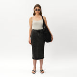 Stretchy ComfortDenim™ Skirt - Ninepine