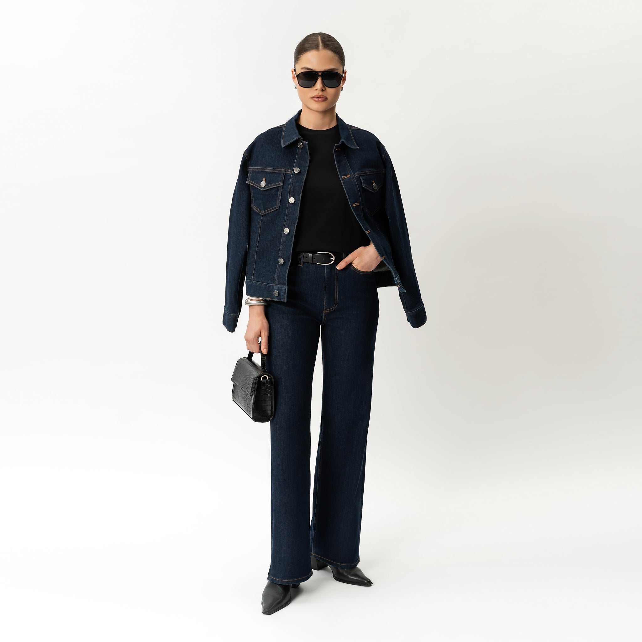 Stretchy ComfortDenim™ Jacket - Ninepine