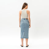 Stretchy ComfortDenim™ Skirt - Ninepine