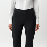 Tailored Ponte Bootcut Trouser - Ninepine