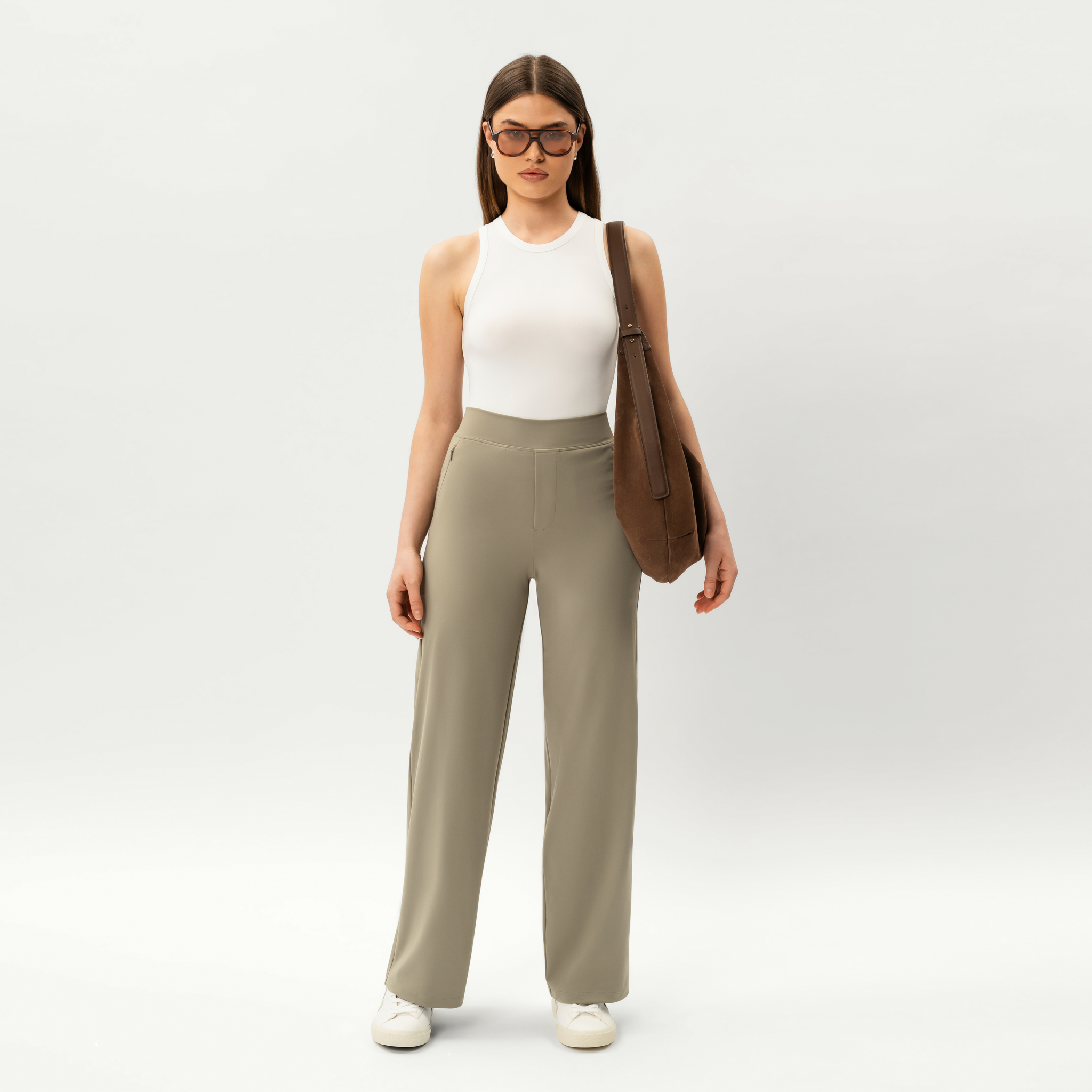 Asana Relaxed Straight Pant - Ninepine