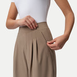 Asana Double Pleat Pant - Ninepine