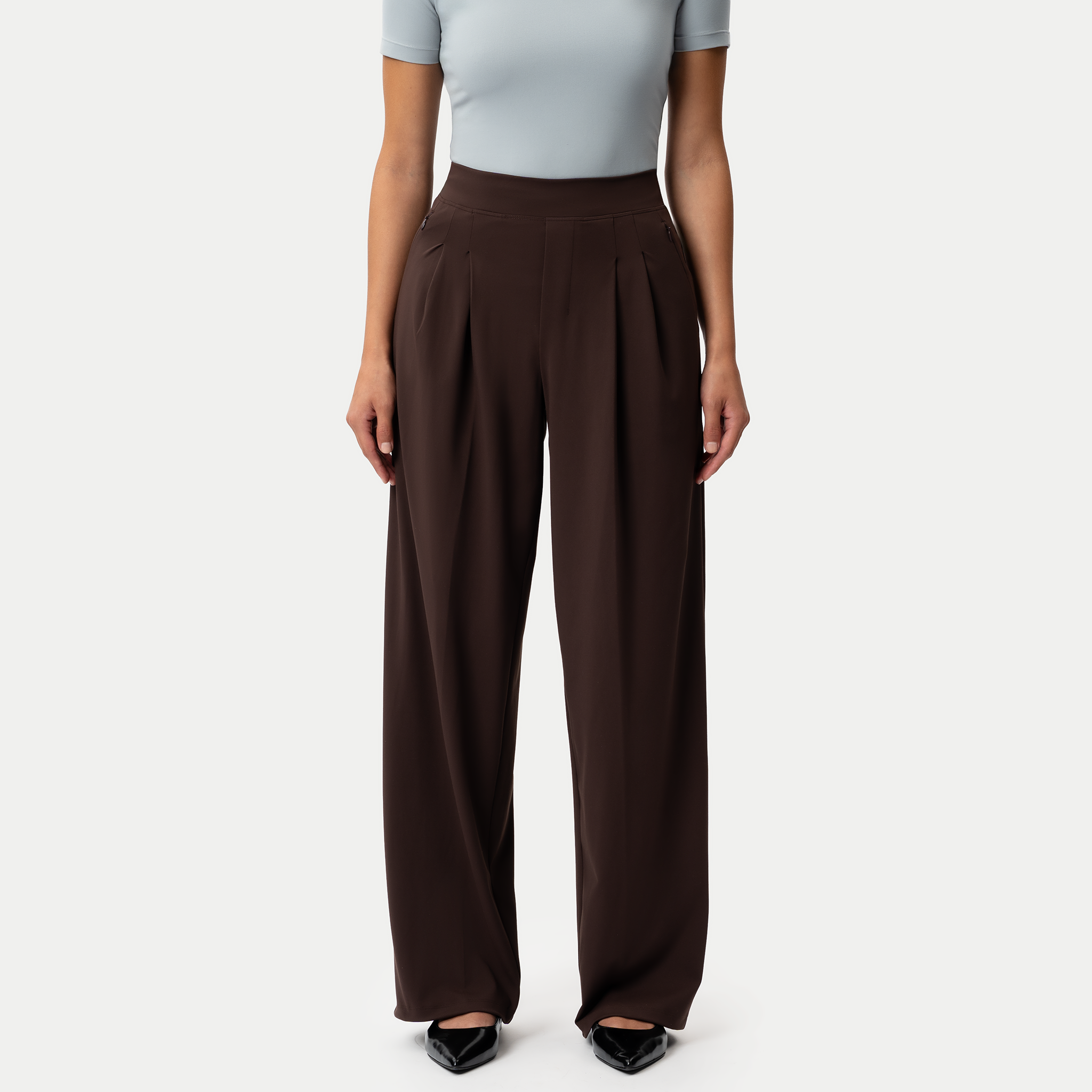 Asana Double Pleat Pant - Unlisted - Ninepine