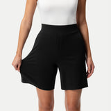 Light Ponte Shorts - Ninepine