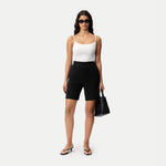 Light Ponte Shorts - Ninepine