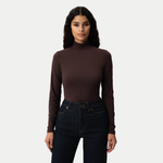 Soft Turtleneck Long-sleeve - Ninepine