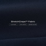 Crepe Slim Trouser - Ninepine